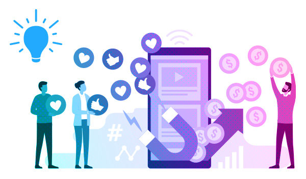 Monetizing social media